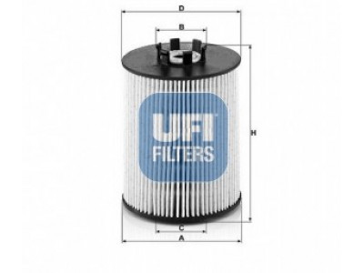 26.081.00 - Palivový filter UFI