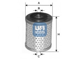 26.663.00 - Palivový filter UFI