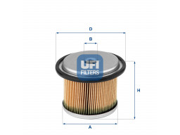 26.676.00 - Palivový filter UFI
