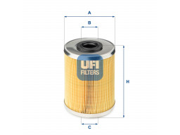 26.687.00 - Palivový filter UFI