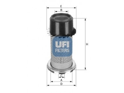 27.078.00 - Vzduchový filter UFI