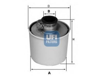 27.091.00 - Vzduchový filter UFI