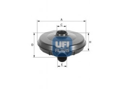27.110.00 - Vzduchový filter UFI