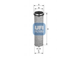 27.129.00 - Vzduchový filter UFI