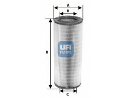 27.153.00 - Vzduchový filter UFI