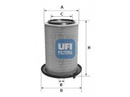 27.158.00 - Vzduchový filter UFI