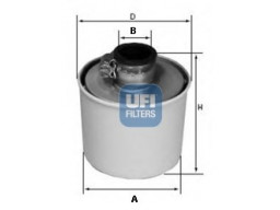 27.188.00 - Vzduchový filter UFI