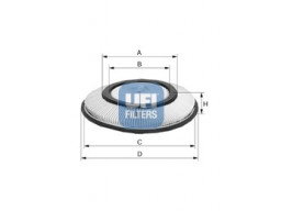 27.200.00 - Vzduchový filter UFI
