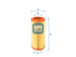 27.257.00 - Vzduchový filter UFI