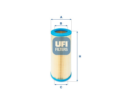 27.367.00 - Vzduchový filter UFI