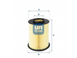 27.675.00 - Vzduchový filter UFI