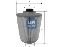 27.A00.00 - Vzduchový filter UFI