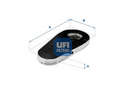 27.A97.00 - Vzduchový filter UFI