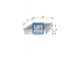 30.040.00 - Vzduchový filter UFI