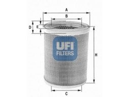 30.078.01 - Vzduchový filter UFI