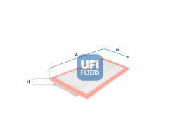 30.463.00 - Vzduchový filter UFI