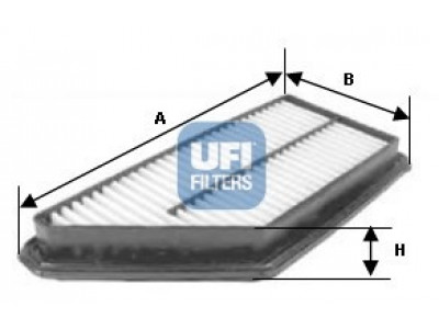 30.591.00 - Vzduchový filter UFI