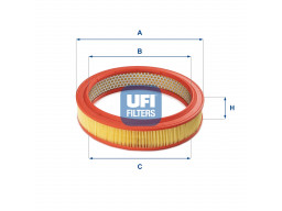 30.802.01 - Vzduchový filter UFI