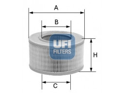 30.806.00 - Vzduchový filter UFI