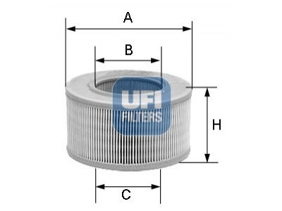 30.922.01 - Vzduchový filter UFI