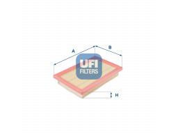 30.966.00 - Vzduchový filter UFI