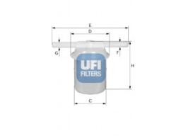 31.005.00 - Palivový filter UFI
