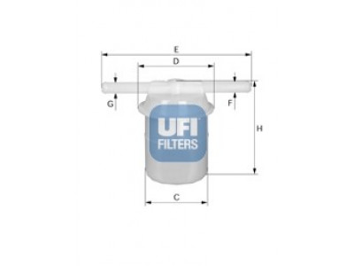 31.005.00 - Palivový filter UFI