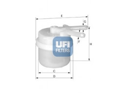 31.006.00 - Palivový filter UFI