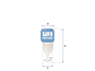 31.009.00 - Palivový filter UFI