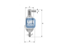 31.013.00 - Palivový filter UFI