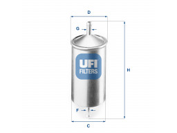31.501.00 - Palivový filter UFI