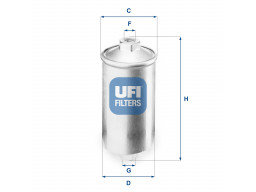 31.504.00 - Palivový filter UFI