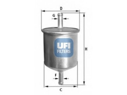 31.529.00 - Palivový filter UFI