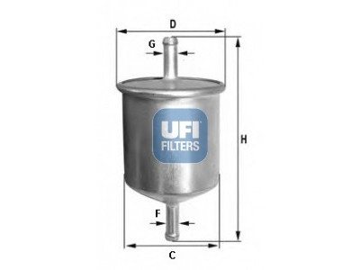 31.529.00 - Palivový filter UFI