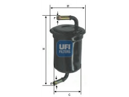 31.533.00 - Palivový filter UFI