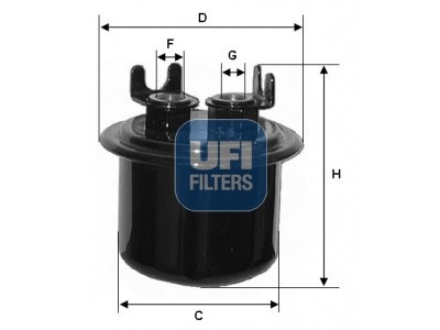 31.539.00 - Palivový filter UFI