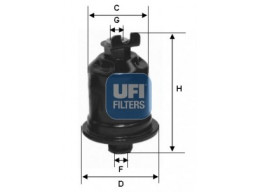 31.579.00 - Palivový filter UFI