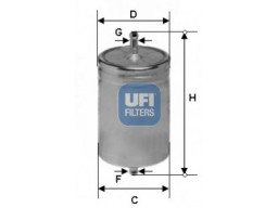 31.583.00 - Palivový filter UFI