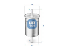 31.710.00 - Palivový filter UFI