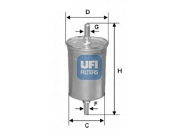 31.722.00 - Palivový filter UFI