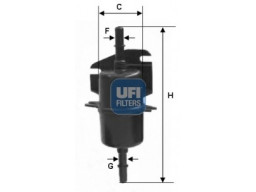 31.740.00 - Palivový filter UFI