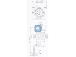 31.802.00 - Palivový filter UFI