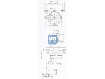 31.802.00 - Palivový filter UFI