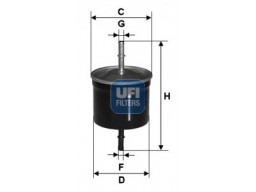 31.811.00 - Palivový filter UFI