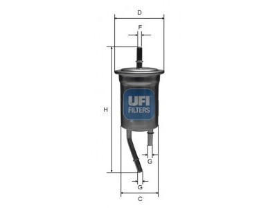 31.828.00 - Palivový filter UFI