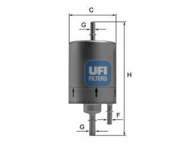 31.830.00 - Palivový filter UFI