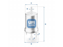 31.832.00 - Palivový filter UFI