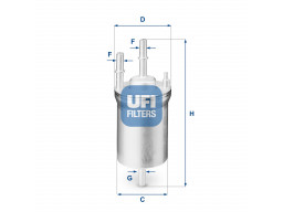 31.833.00 - Palivový filter UFI