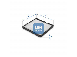 53.116.00 - Kabínový filter UFI