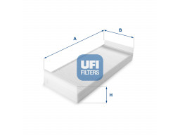 53.165.00 - Kabínový filter UFI